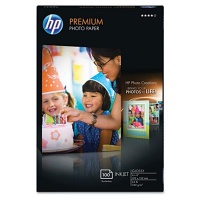 HP Premium Photo Paper, Glossy (100 Sheets, 4 x 6 Inch Borderless) HP Premium Photo Paper, Glossy (100 Sheets, 4 x 6 Inch Borderless)
