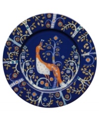 Work some magic at the table with the Taika salad plates from Iittala. Modern blue porcelain illustrated with a folksy nature scene promises memorable entertaining and effortless everyday meals. Work some magic at the table with the Taika salad plates from Iittala. Modern blue porcelain illustrated with a folksy nature scene promises memorable entertaining and effortless everyday meals.