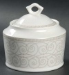 Mikasa Serenade Classic Swirl Covered Sugar Bowl