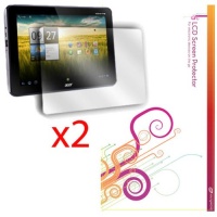 rooCASE 2-Pack HD Invisible Screen Protector Film for Acer Iconia Tab A200 10.1-Inch Android Tablet Wi-Fi - Lifetime Replacement Warranty rooCASE 2-Pack HD Invisible Screen Protector Film for Acer Iconia Tab A200 10.1-Inch Android Tablet Wi-Fi - Lifetime Replacement Warranty
