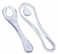 Joseph Joseph Salad Spoon, 2-Part Salad Server Set, Clear Joseph Joseph Salad Spoon, 2-Part Salad Server Set, Clear