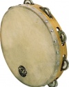 Latin Percussion CP376 6-Inch Tambourine With Head Single Row