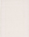 Nourison Westport Solid Ivory 5.0-Feet by 8.0-Feet 100% Wool Room Size Rug