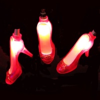Kurt Adler UL 10-Light Red/Gold High Heel Shoe Light Set Kurt Adler UL 10-Light Red/Gold High Heel Shoe Light Set