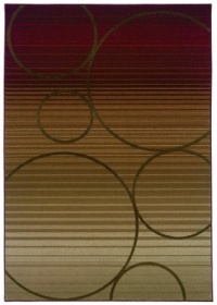 Oriental Weavers Sphinx Genesis 505H1 6'0 x 6'0 Beige / Red Round Area Rug Oriental Weavers Sphinx Genesis 505H1 6'0 x 6'0 Beige / Red Round Area Rug