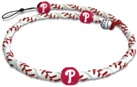 MLB Philadelphia Phillies Classic Frozen Rope Baseball Necklace MLB Philadelphia Phillies Classic Frozen Rope Baseball Necklace