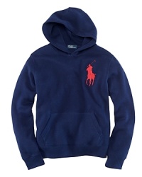 A Big Pony Fleece Hoodie is a classic layering piece that is perfect for every boy's wardrobe. A Big Pony Fleece Hoodie is a classic layering piece that is perfect for every boy's wardrobe.