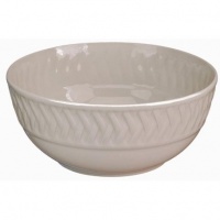 Philippe Deshoulieres Louisiane Taupe Salad Bowl 75 oz Philippe Deshoulieres Louisiane Taupe Salad Bowl 75 oz