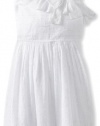 Bloome Girls 7-16 Woven Sundress, White, 7