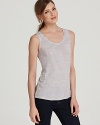 Styled on its own or slipped under a cardigan, this Eileen Fisher tank is a must-have staple for the season.