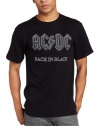 Impact Men's AC/DC Back In Black Short Sleeve T-Shirt