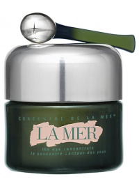 This concentrated cream utilizes three unique forms of Miracle Broth to deeply condition, smooth and hydrate the delicate eye area. It significantly reduces the appearance of dark circles, lines and wrinkles for a luminous new life. Fortified with an iron-rich mineral, The Eye Concentrate dramatically dissolves the appearance of dark circles. It works in tandem with a specially-engineered, silver-tipped applicator which helps cool the skin, immediately improving micro-circulation. 0.5 oz. This concentrated cream utilizes three unique forms of Miracle Broth to deeply condition, smooth and hydrate the delicate eye area. It significantly reduces the appearance of dark circles, lines and wrinkles for a luminous new life. Fortified with an iron-rich mineral, The Eye Concentrate dramatically dissolves the appearance of dark circles. It works in tandem with a specially-engineered, silver-tipped applicator which helps cool the skin, immediately improving micro-circulation. 0.5 oz.