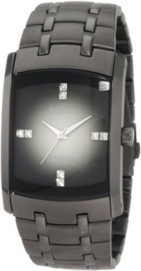 Armitron Men's 204507DGDG Swarovski Crystal Accented Gun Metal Gray Ion-Plated Dress Watch Armitron Men's 204507DGDG Swarovski Crystal Accented Gun Metal Gray Ion-Plated Dress Watch