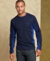 Amp up everyday cool with this contrast long-sleeved shirt from Tommy Hilfiger.