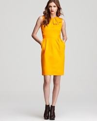 Electrify your style with this neon number. Nanette Lepore's Waterfall dress flaunts a bow at the neckline and pleated skirt for femininity while it's florescent hue is bold and bright. Electrify your style with this neon number. Nanette Lepore's Waterfall dress flaunts a bow at the neckline and pleated skirt for femininity while it's florescent hue is bold and bright.
