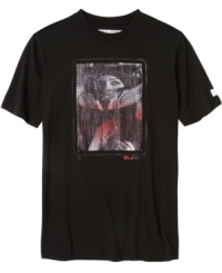 Take one last lap. You'll be dressed to win in this cool graphic tee from Sean John. Take one last lap. You'll be dressed to win in this cool graphic tee from Sean John.