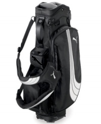 Stay organized on the links with this top-notch golf bag from Puma. Stay organized on the links with this top-notch golf bag from Puma.