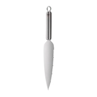 Rosle's dessert server is designed with finely serrated edges for precise, neat slicing, and an elongated triangular blade that's perfect for safely lifting cake, pie or gateau segments. Rosle's dessert server is designed with finely serrated edges for precise, neat slicing, and an elongated triangular blade that's perfect for safely lifting cake, pie or gateau segments.