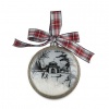 Juliska Country Estate Winter Boathouse Holiday Ornament