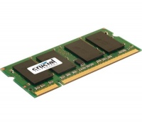 Crucial 2GB Single DDR2 800MHz (PC2-6400) CL6 SODIMM 200-Pin Notebook Memory Module CT25664AC800 Crucial 2GB Single DDR2 800MHz (PC2-6400) CL6 SODIMM 200-Pin Notebook Memory Module CT25664AC800