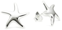 VINANI German 925 Sterling Silver Stud Earrings Starfish shiny OSN VINANI German 925 Sterling Silver Stud Earrings Starfish shiny OSN