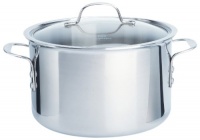 Calphalon Tri-Ply Stainless Steel 8-Quart Stock Pot with Cover Calphalon Tri-Ply Stainless Steel 8-Quart Stock Pot with Cover