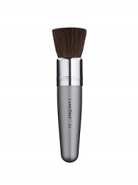 This versatile natural bristled brush is the ideal partner to any cheek color. Designed with a short easy-grip handle for portability and convenience, the flat bristled head provides the ideal application of blush for a flawless look. This versatile natural bristled brush is the ideal partner to any cheek color. Designed with a short easy-grip handle for portability and convenience, the flat bristled head provides the ideal application of blush for a flawless look.