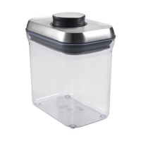 OXO SteeL POP 1-1/2-Quart Rectangle Container OXO SteeL POP 1-1/2-Quart Rectangle Container