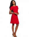 Danny & Nicole Women's Shortsleeve Stretch Crepe Dress