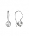 Effy Jewlery White Gold Diamond Hook Earrings, .39 TCW