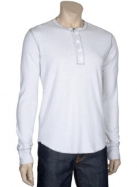 Vince Mens Thermal Shirt XX-Large XXL Euro 56 Pale Gray Lightweight Cotton Vince Mens Thermal Shirt XX-Large XXL Euro 56 Pale Gray Lightweight Cotton