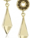 Rachel Leigh Tryst Gold Single Drop Earrings