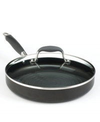 Grilled-in flavor is on your range! Deep sides reduce stovetop splatter when searing and grilling burgers and steaks, while raised ridges on the surface cook in the characteristic marks of grilled food. An incredibly durable nonstick surface stands up to constant kitchen use and provides maximum food release for an easier clean-up than ever before. Lifetime limited warranty. Grilled-in flavor is on your range! Deep sides reduce stovetop splatter when searing and grilling burgers and steaks, while raised ridges on the surface cook in the characteristic marks of grilled food. An incredibly durable nonstick surface stands up to constant kitchen use and provides maximum food release for an easier clean-up than ever before. Lifetime limited warranty.