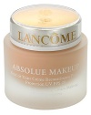 Named one of the 75 Best New Beauty Products in Town & Country magazine. Absolute Replenishing Cream Makeup SPF 20. This luxurious, cream makeup replenishes your skin for a look that is radiant, and absolutely ageless. Innovative Color Clarity System provides smooth, even-toned complexion with full coverage. Exclusive Absolue bio-network helps revitalize and restore skin elasticity. Decadent texture comforts skin with deep hydration. 