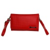 Red Purse Handbag Case for Disney devices with both a hand and shoulder loop option - a unique Gomadic design - Lifetime Warranty