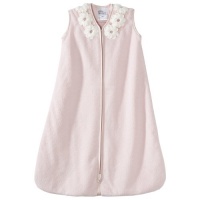 Halo Sleepsack Velboa Deluxe Wearable Blanket, Pink Flower, Medium Halo Sleepsack Velboa Deluxe Wearable Blanket, Pink Flower, Medium