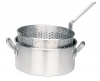 Bayou Classic 1201 10-Qt. Aluminum Fry Pot with Basket - No Lid