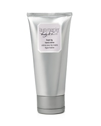 Laura Mercier Fresh Fig Hand Crème is a deep penetrating crème that leaves the skin velvety soft to ensure the healthiest and smoothest hands. The amazingly rich crème never leaves a greasy film on hands. Grape and Olive Oils soften and moisturize, while soy proteins rich in amino acids help in the repair process. The indulgent essence of fresh Celeste Figs mingle with dewy fruit bouquets of Apricot Nectar and sensuous Ylang-Ylang to create a rich, luxurious scent, unlike any other. Laura Mercier Fresh Fig Hand Crème is a deep penetrating crème that leaves the skin velvety soft to ensure the healthiest and smoothest hands. The amazingly rich crème never leaves a greasy film on hands. Grape and Olive Oils soften and moisturize, while soy proteins rich in amino acids help in the repair process. The indulgent essence of fresh Celeste Figs mingle with dewy fruit bouquets of Apricot Nectar and sensuous Ylang-Ylang to create a rich, luxurious scent, unlike any other.