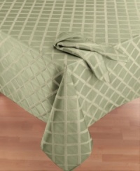 Lenox's Laurel Leaf table linens bring honor to any home. Featuring a leaf pattern against a striped damask background. Lenox's Laurel Leaf table linens bring honor to any home. Featuring a leaf pattern against a striped damask background.