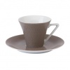 Philippe Deshoulieres Seychelles Taupe Coffee Cup 3 oz