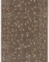 Nourison Zanibar Tiger Khaki 5.6-Feet by 7-1/2-Feet Polyacrylic Area Rug