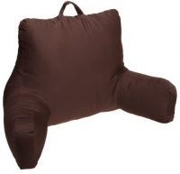 Brentwood Brushed Twill Bedrest, Chocolate Brentwood Brushed Twill Bedrest, Chocolate