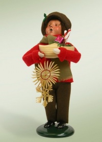 Boy with Straw Ornament Figurine Boy with Straw Ornament Figurine