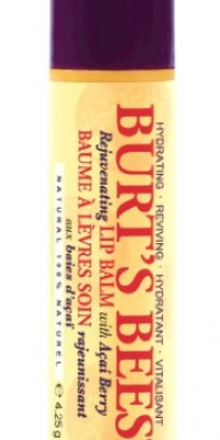 Burt's Bees Rejuvenating Lip Balm with Acai Berry (Pack of 12)