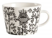 Iittala Taika Coffee/Cappuccino Cup, Black, 6-3/4-Ounce Iittala Taika Coffee/Cappuccino Cup, Black, 6-3/4-Ounce