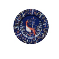 Iittala Taika Salad Plate, Blue, 8-1/2-Inch Iittala Taika Salad Plate, Blue, 8-1/2-Inch