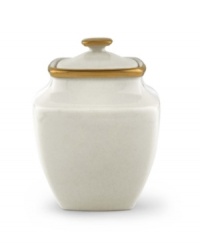 From the Lenox Dimension Collection, classic Eternal dinnerware elegantly accents the table. In ivory china with rich gold trim. From the Lenox Dimension Collection, classic Eternal dinnerware elegantly accents the table. In ivory china with rich gold trim.