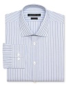 John Varvatos Star USA Faded Stripe Dress Shirt - Contemporary Fit