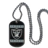 NFL Oakland Raiders Dog Tag Necklace