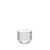 Duralex Lys 2.4-Inch Stackable Clear Bowl, Set of 4